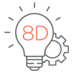 Picto représentant une ampoule pour la formation 8D résolution de problème