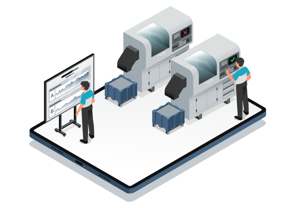 Connectivité OEE Fanuc Siemens Mitsubishi Mazak