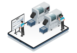 Connectivité OEE Fanuc Siemens Mitsubishi Mazak